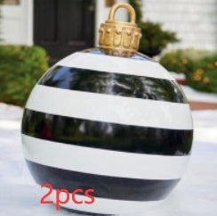 Christmas Ornament Ball Outdoor Pvc 60CM Inflatable