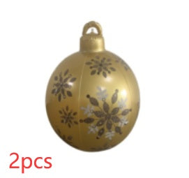 Christmas Ornament Ball Outdoor Pvc 60CM Inflatable