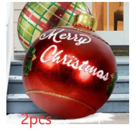 Christmas Ornament Ball Outdoor Pvc 60CM Inflatable