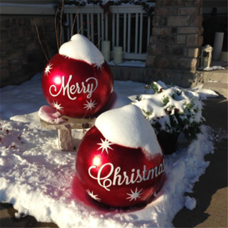 Christmas Ornament Ball Outdoor Pvc 60CM Inflatable
