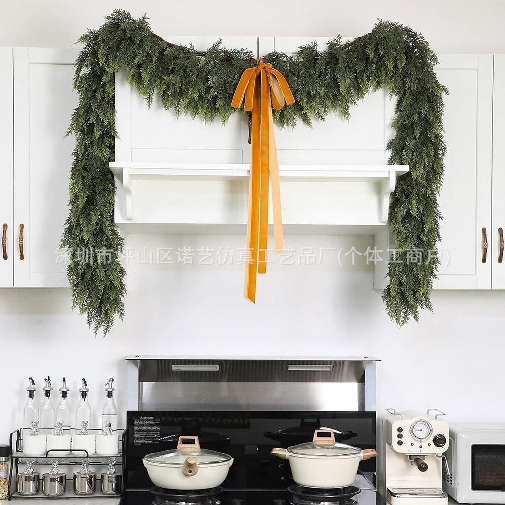 Christmas Pine Needle Garland Soft Rubber