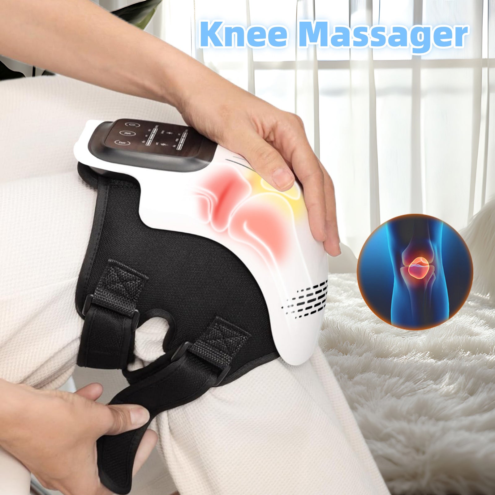 Smart Heating Knee Massager