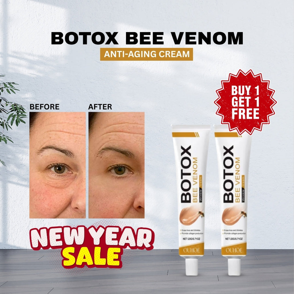 Bee Venom Wrinkle Repair Cream || BUY ONE GET ONE FREE SUMMER SALE
