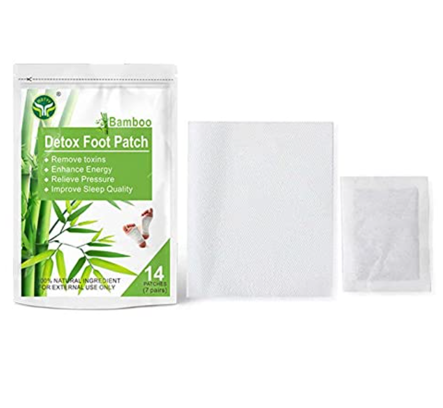Foot detox patch to remove body toxins - for stress relief sleep, Improves circulation & metabolism, made with herbal ingredient Foot patches (pack of 14)