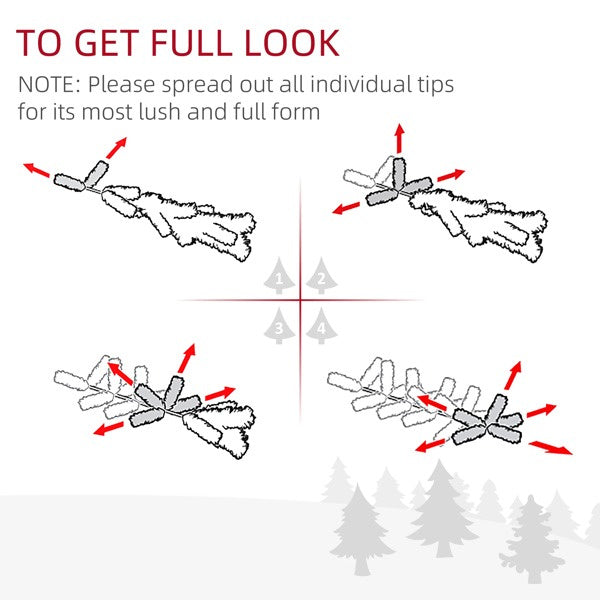 White Christmas Tree