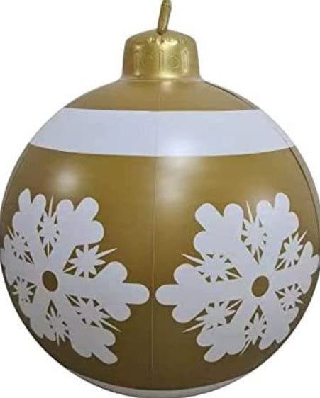 Christmas Ornament Ball Outdoor Pvc 60CM Inflatable