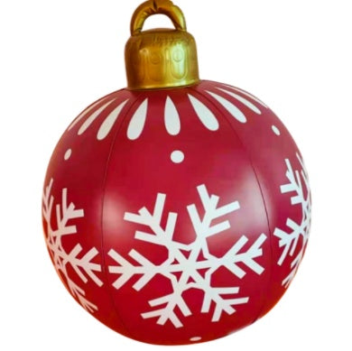 Christmas Ornament Ball Outdoor Pvc 60CM Inflatable